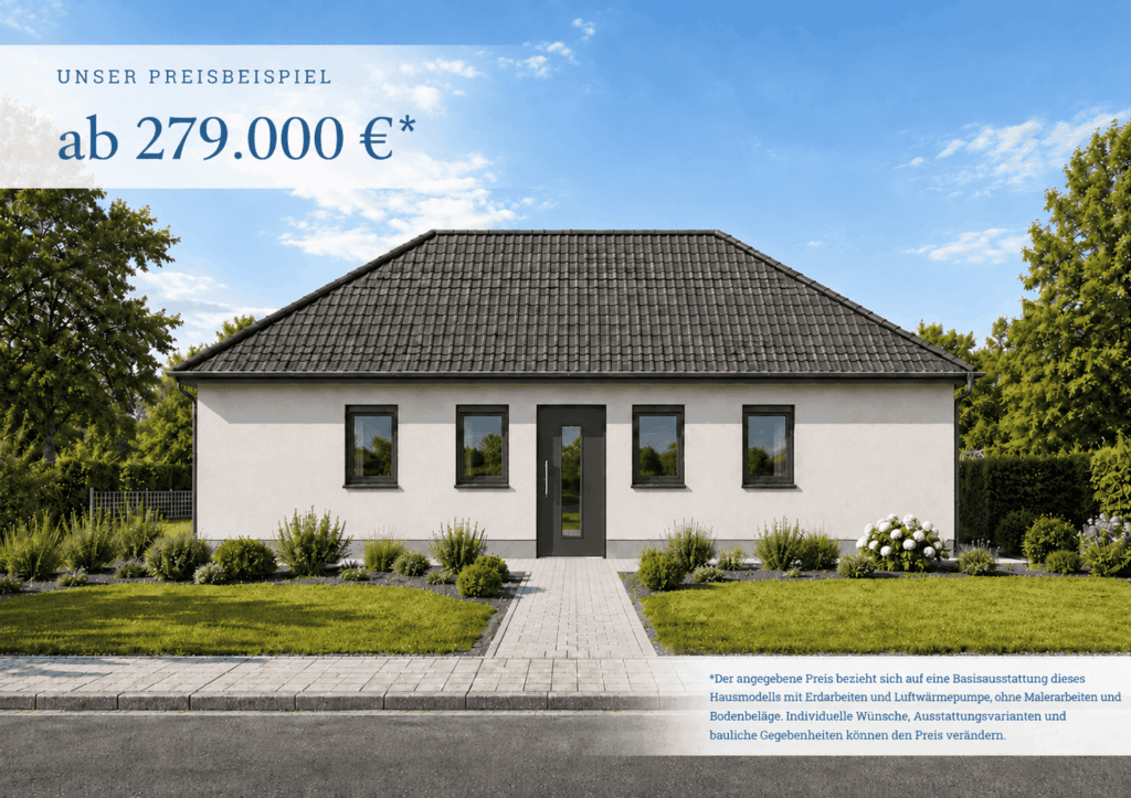 Bungalow Lilienthal Preisangebot