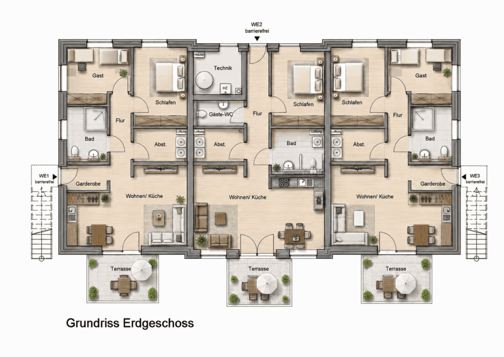 Mehrfamilienhaus Worpswede