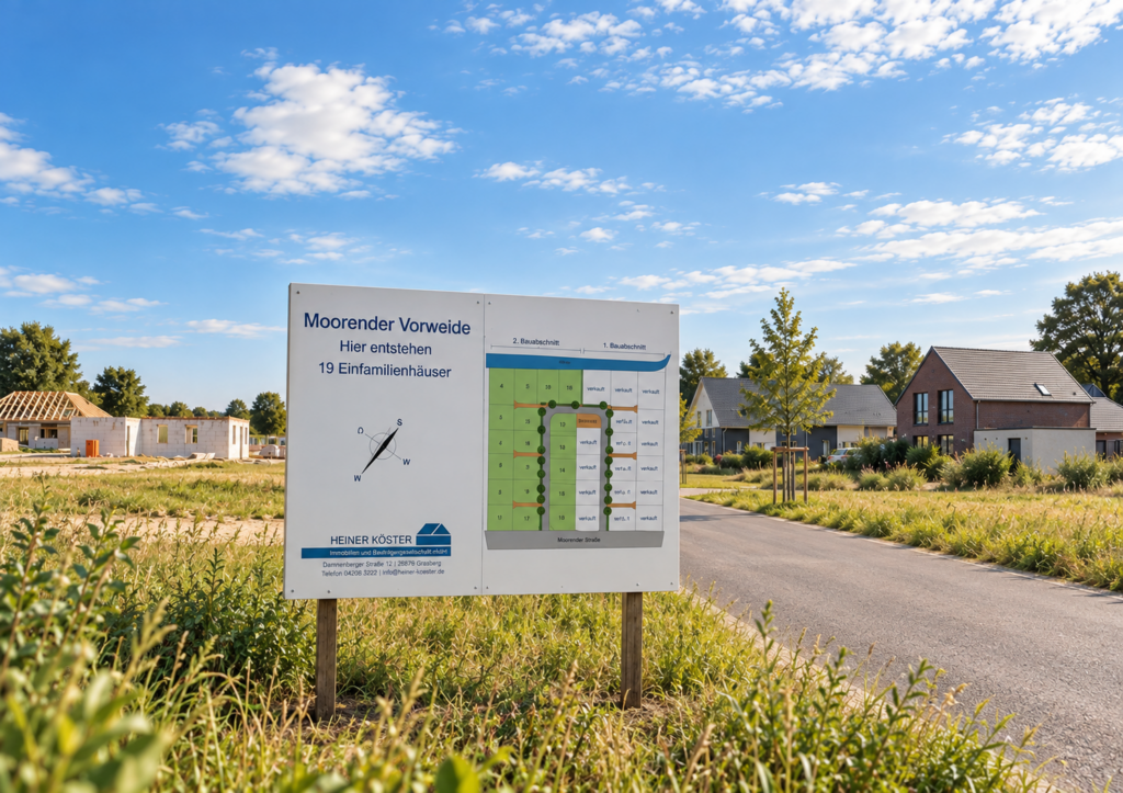 Baugebiet Moorender Vorweide Lilienthal